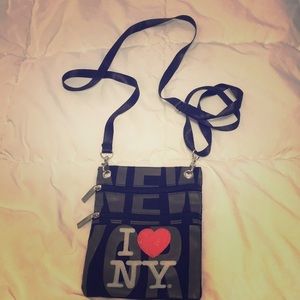 I Love New York small cross body bag.